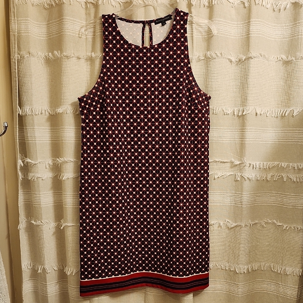 Banana Republic sleeveless red and black print Size Medium